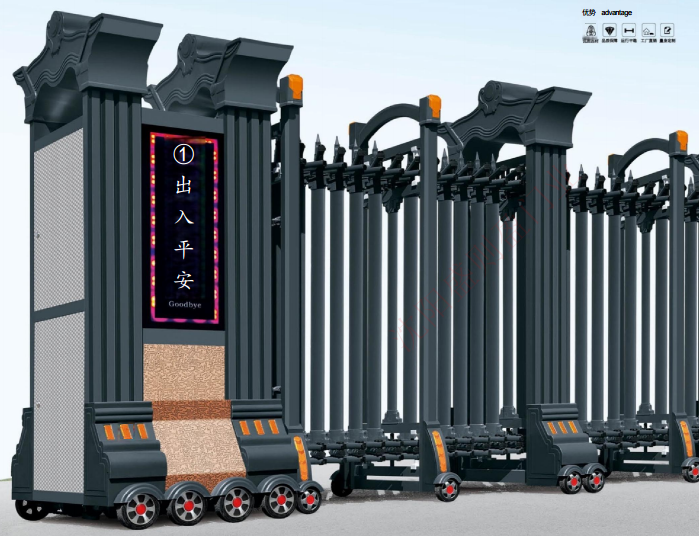 于洪区沈阳伸缩门厂家